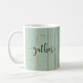 Taza De Café Gather Country Kitchen Sage Green Cute