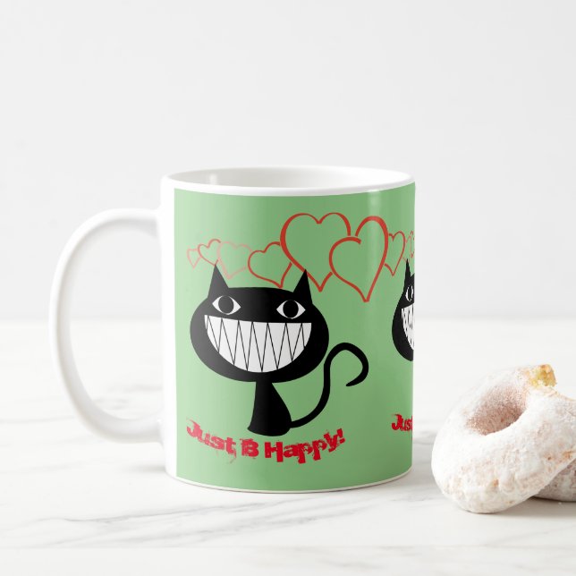 Taza De Café Gatito (Con donut)