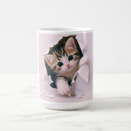 Taza De Café Gatito Adorable