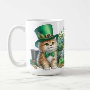 Taza De Café GATITO ADORABLE Y ESponjoso VESTIDO CON GORRO IRLA
