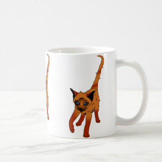 Taza De Café Gatito anaranjado