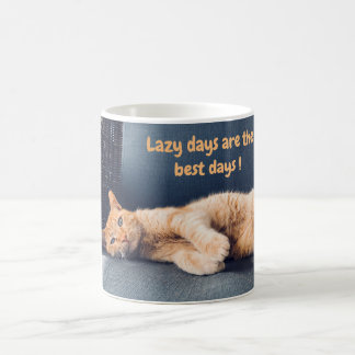 Taza De Café Gatito de jengibre