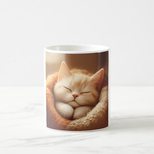 Taza De Café Gatito dormilón (Centro)