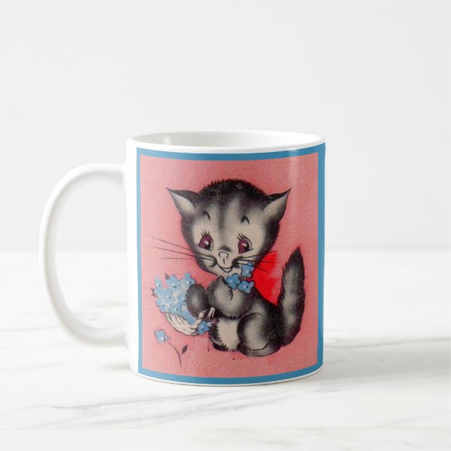 Taza De Café gatito dulce (Izquierda)