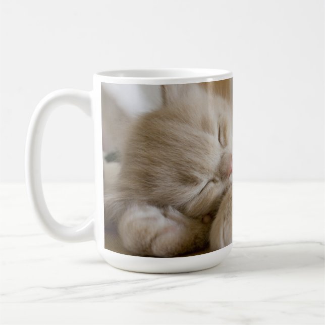 Taza De Café Gatito el dormir (Izquierda)