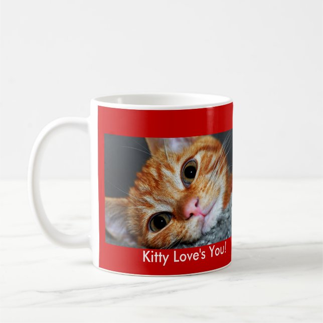 Taza De Café Gatito Kat (Izquierda)