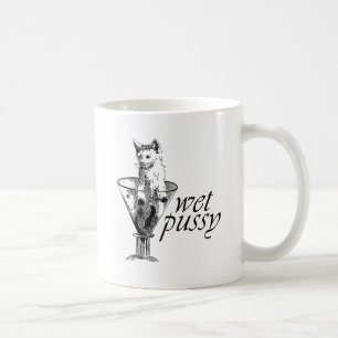 Taza De Café Gatito Mojado