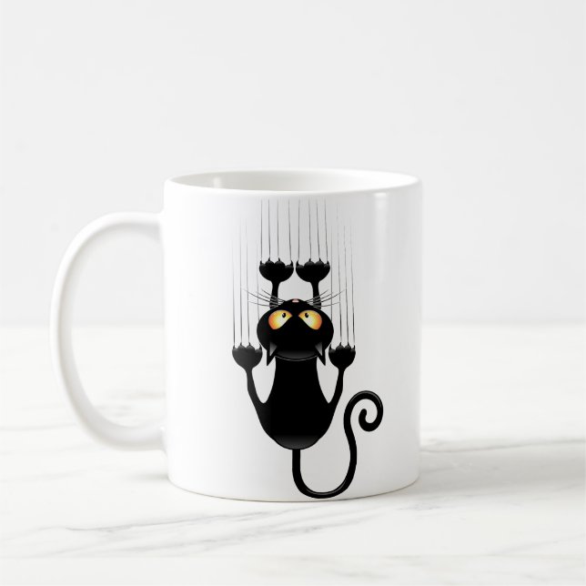 Taza De Café Gatito negro (Izquierda)
