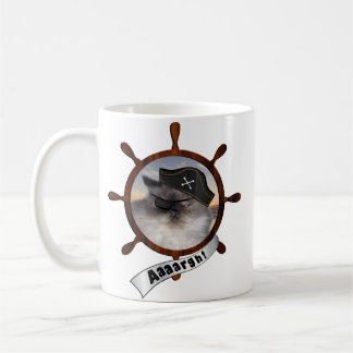 Taza De Café Gatito persa del pirata