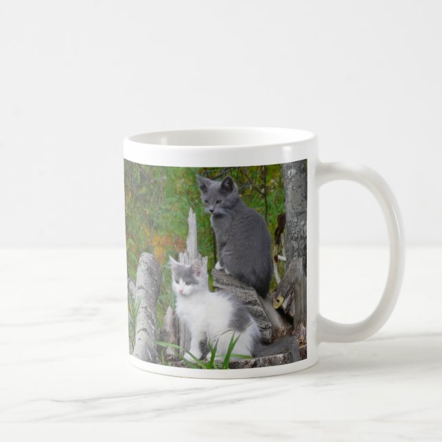 Taza De Café Gatitos de Kute (Derecha)