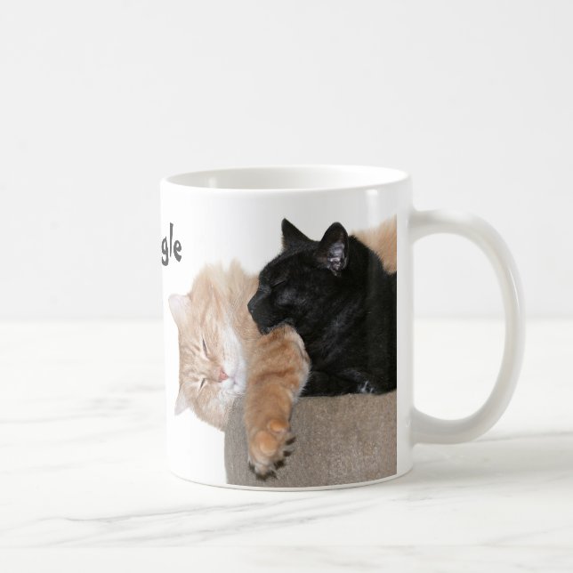 Taza De Café Gatitos del Snuggle (Derecha)