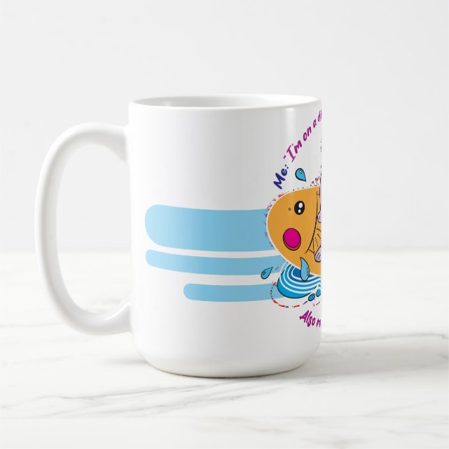 Taza De Café Gatitos Y Mug De Pescado (Izquierda)
