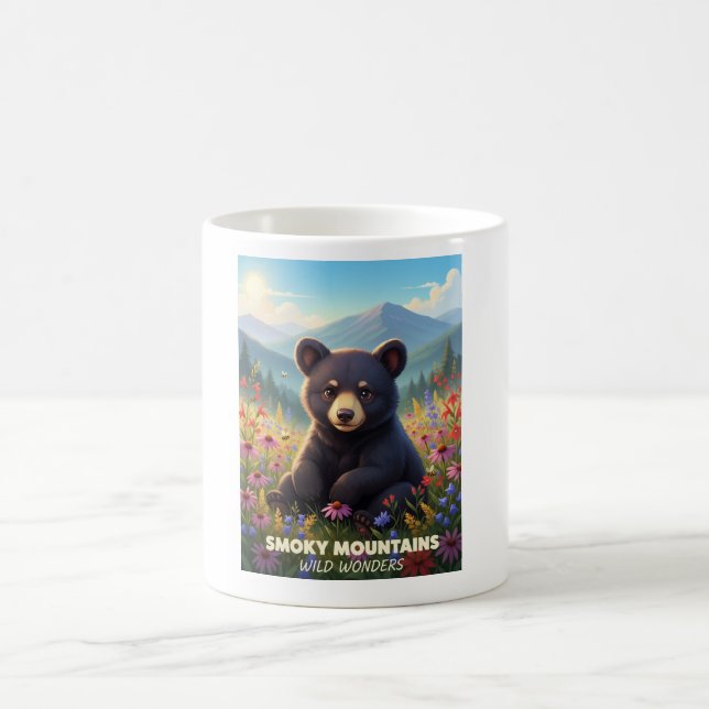 Taza De Café Gatlinburg Smokey Mountains Wild Wonders (Centro)