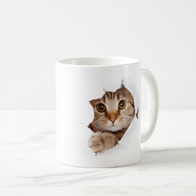 Taza De Café Gato (Anverso derecho)
