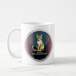 Taza De Café Gato abysiniano amante