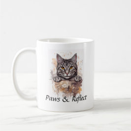 Taza De Café Gato Amantes del Café Mug (personalizable)