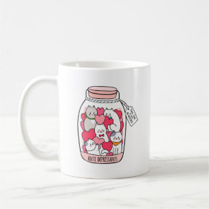 Taza De Café Gato antidepresivo divertido regalo para el amante