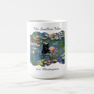 Taza De Café Gato Artístico y Adorable es un Gato Obra Maestra