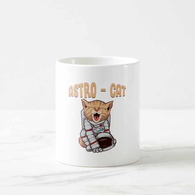 Taza De Café Gato Astro (Centro)