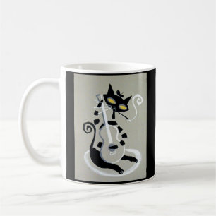 Taza De Café gato auxiliar