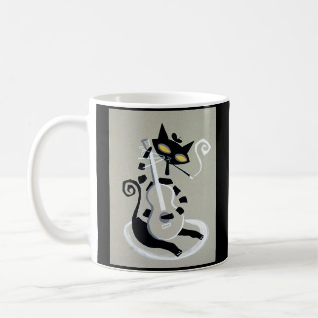 Taza De Café gato auxiliar (Izquierda)