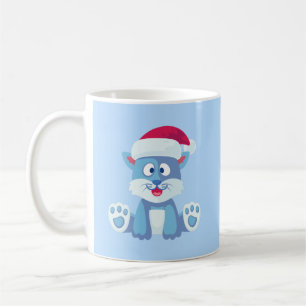 Taza De Café Gato Azul