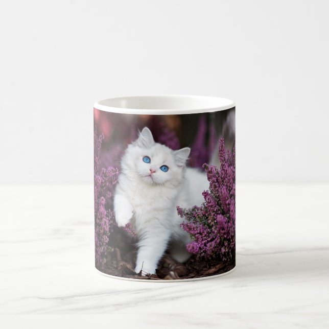 Taza De Café Gato blanco (Centro)