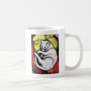 Taza De Café Gato blanco, Franz Marc