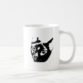 Taza De Café Gato blanco negro