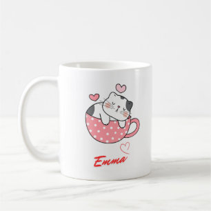 Taza De Café Gato Bonito