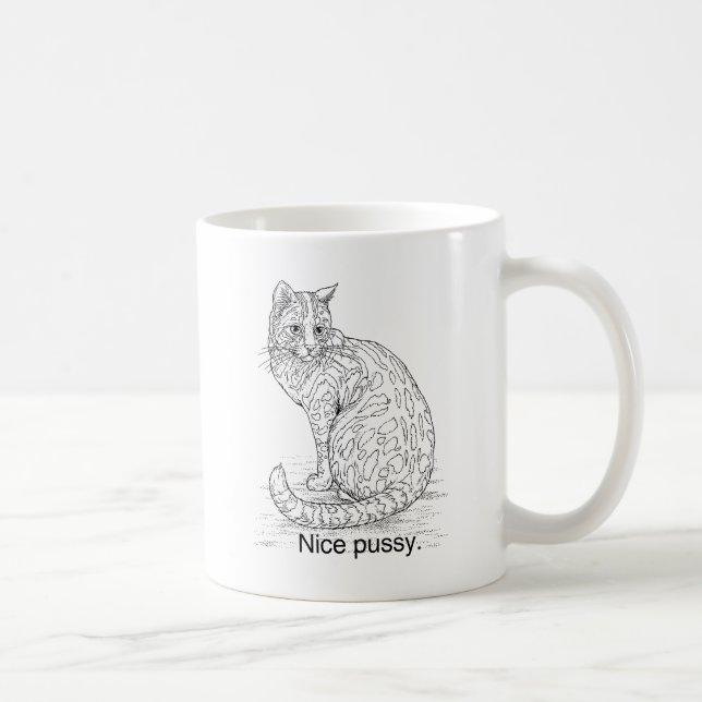 TAZA DE CAFÉ GATO BONITO (Derecha)
