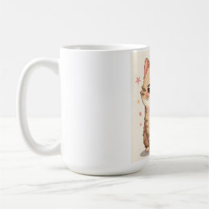 Taza De Café Gato brillante: Kawaii dulce arte gatito para cual