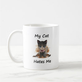 Taza De Café Gato caprichoso