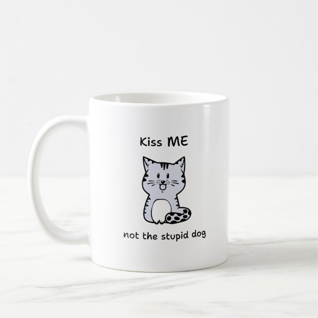 Taza De Café Gato caprichoso (Izquierda)