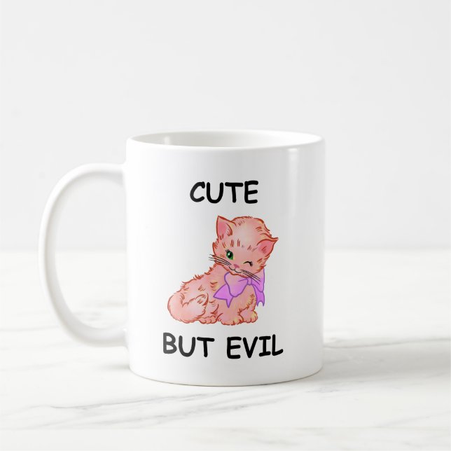 Taza De Café Gato caprichoso (Izquierda)