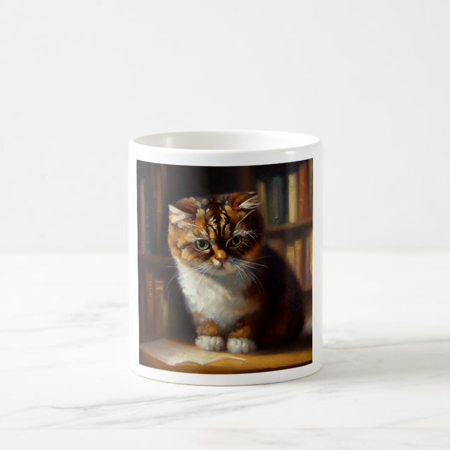 Taza De Café Gato cítrico (Centro)