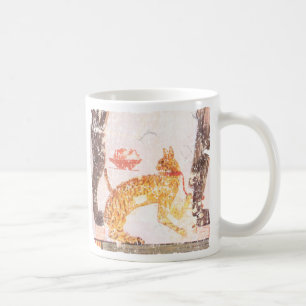 Taza De Café gato con collar