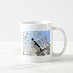 Taza De Café Gato con Foto Épica de Meta Motivacional