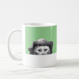 Taza De Café Gato con Gorra (Moegi) Café Mug