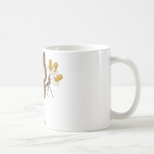 Taza De Café Gato con las margaritas