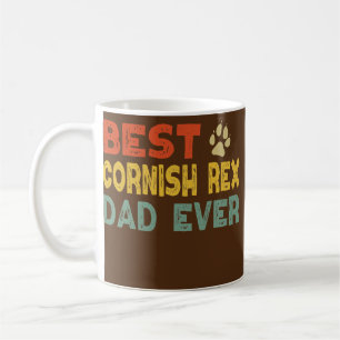 Taza De Café Gato Cornish Rex Papá Dueño Criador Amante Gatito