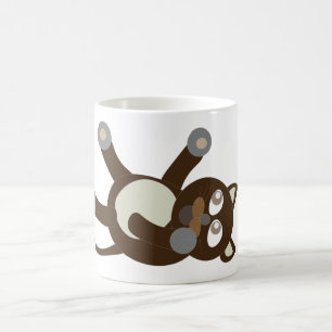Taza De Café gato cortado Mug