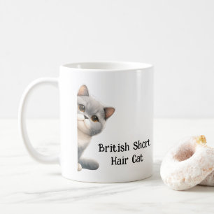 Taza De Café Gato corto británico