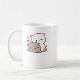Taza De Café Gato cutáneo mochi