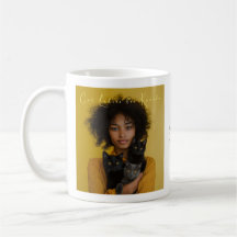 Gato Damas de Kamala Ochre Mug