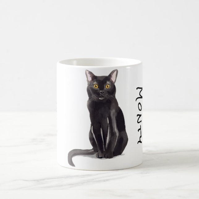Taza De Café Gato de Bombay (Centro)
