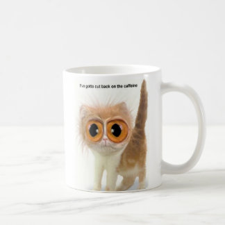 Taza De Café Gato de cafeína