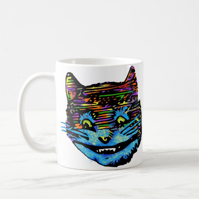 Taza De Café Gato de Cheshire (Izquierda)