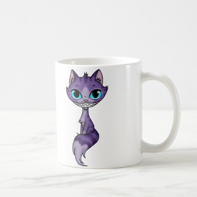 Taza De Café Gato de Cheshire (Derecha)