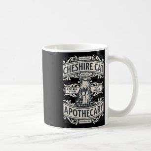 Taza De Café Gato de Cheshire - Alicia En El Libro Vintage De W